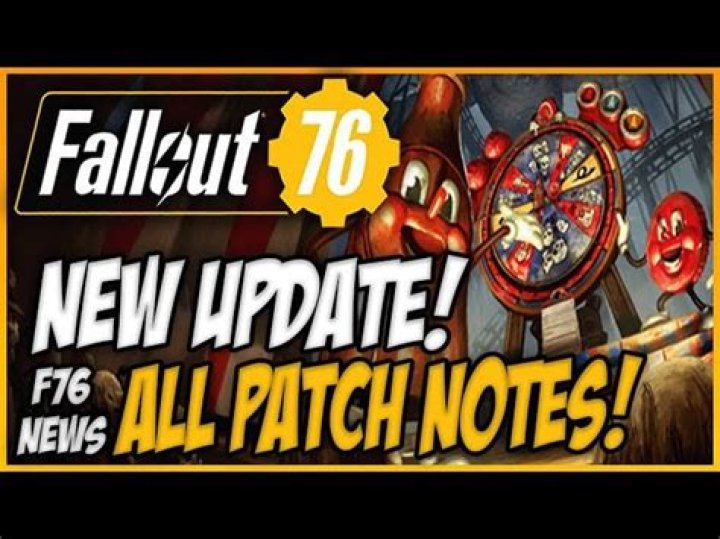 Fallout 76 Update 1.75 Patch Notes