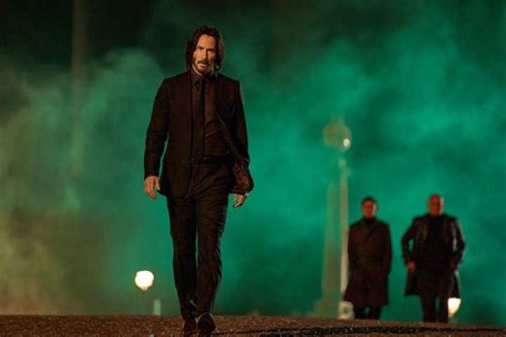 John Wick fighting Zero's team in John Wick 3