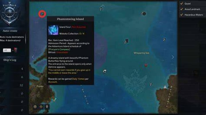 Lost Ark: Phantomwing Island Guide