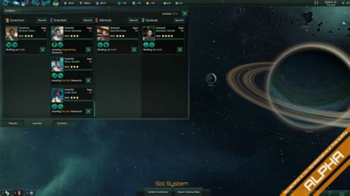 Stellaris Developer Diary 6: Rulers and Leaders