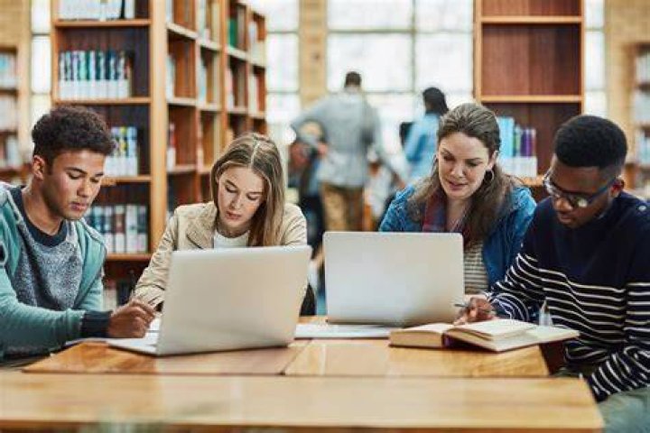Student Studying
