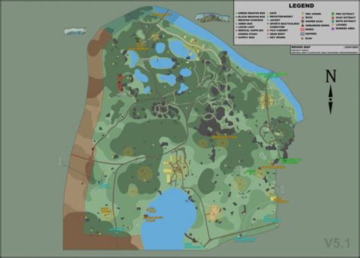 Woods USB location for EfT TerraGroup Trail 15